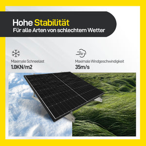 Ergofino Solarmodul Halterung Fassade