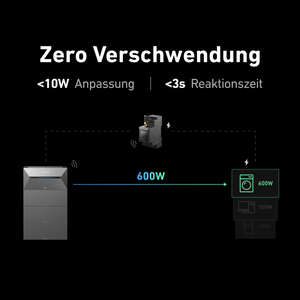 Ergofino Komplettset Balkonkraftwerk mit 2x440W Bifazialer Glas-Glas Solarmodule, Anker Solix Solarbank 2 E1600 AC, Kostenloser Smartmeter