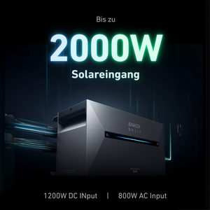 Ergofino Speicher Anker Solix Solarbank 2 E1600 AC, inklusive kostenloser smarter Zähler