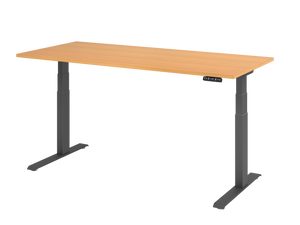 Elektrisch höhenverstellbarer Schreibtisch - Ergofino HBDT63C mit Tischplatte