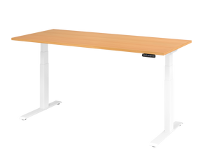 Elektrisch höhenverstellbarer Schreibtisch - Ergofino HBDT63C mit Tischplatte